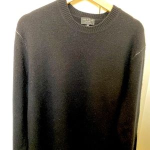 Rag & Bone 100% Cashmere Mens black crew neck sweater- perfect condition